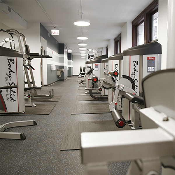 Gym with ProClub line Series 2 devices